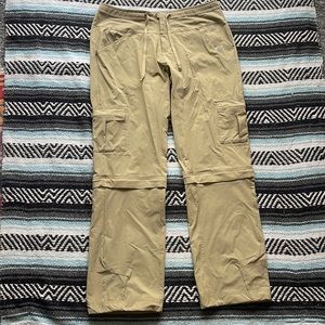 Mountain Hardwear khaki hiking pants